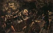 Jacopo Tintoretto Last Supper oil painting artist